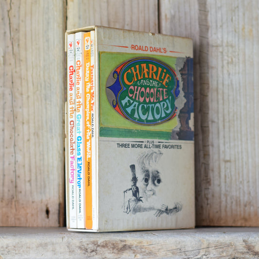 Vintage Children's Paperback Box Set: Roald Dahl's Charlie and the Chocolate Factory Plus Three More All-Time Favourites