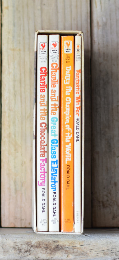 Vintage Children's Paperback Box Set: Roald Dahl's Charlie and the Chocolate Factory Plus Three More All-Time Favourites