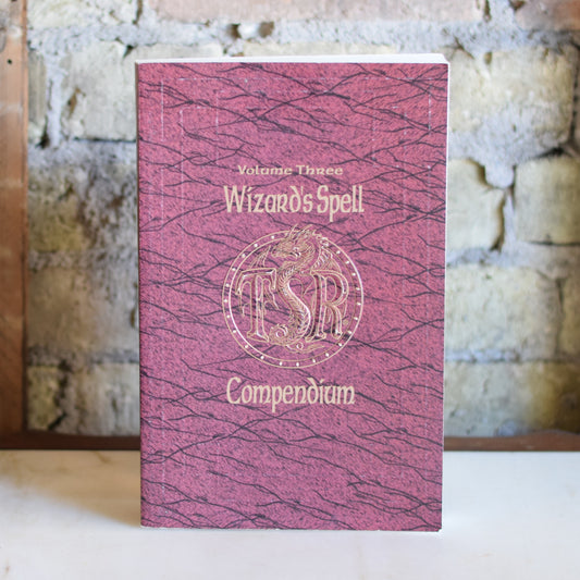 Vintage Dungeons and Dragons Paperback: Wizard's Spell Compendium Vol.3 FIRST PRINTING