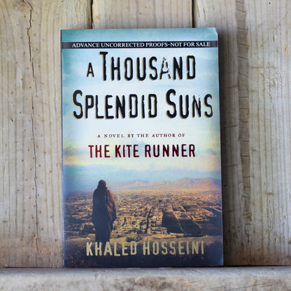 Fiction Paperback: Khaled Hosseini - A Thousand Splendid Suns ARC