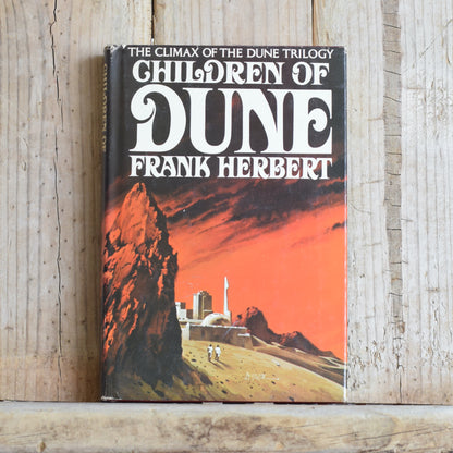 Vintage Sci-fi Hardback: Frank Herbert - The First Dune Trilogy: Dune, Dune Messiah and Children of Dune BCE's