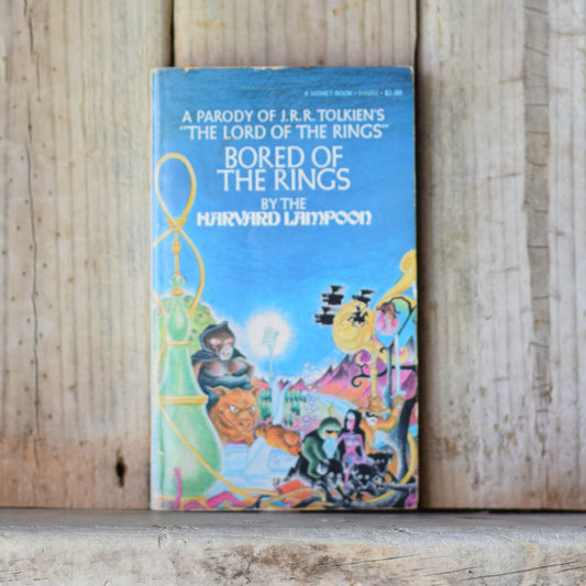 Vintage Fantasy Paperback: The Harvard Lampoon - Bored of the Rings