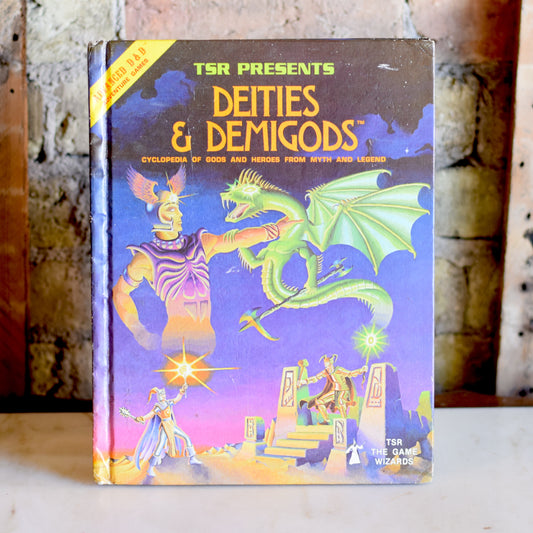 Vintage Dungeons and Dragons Hardback: Deities & Demigods Advanced Dungeons and Dragons First Edition