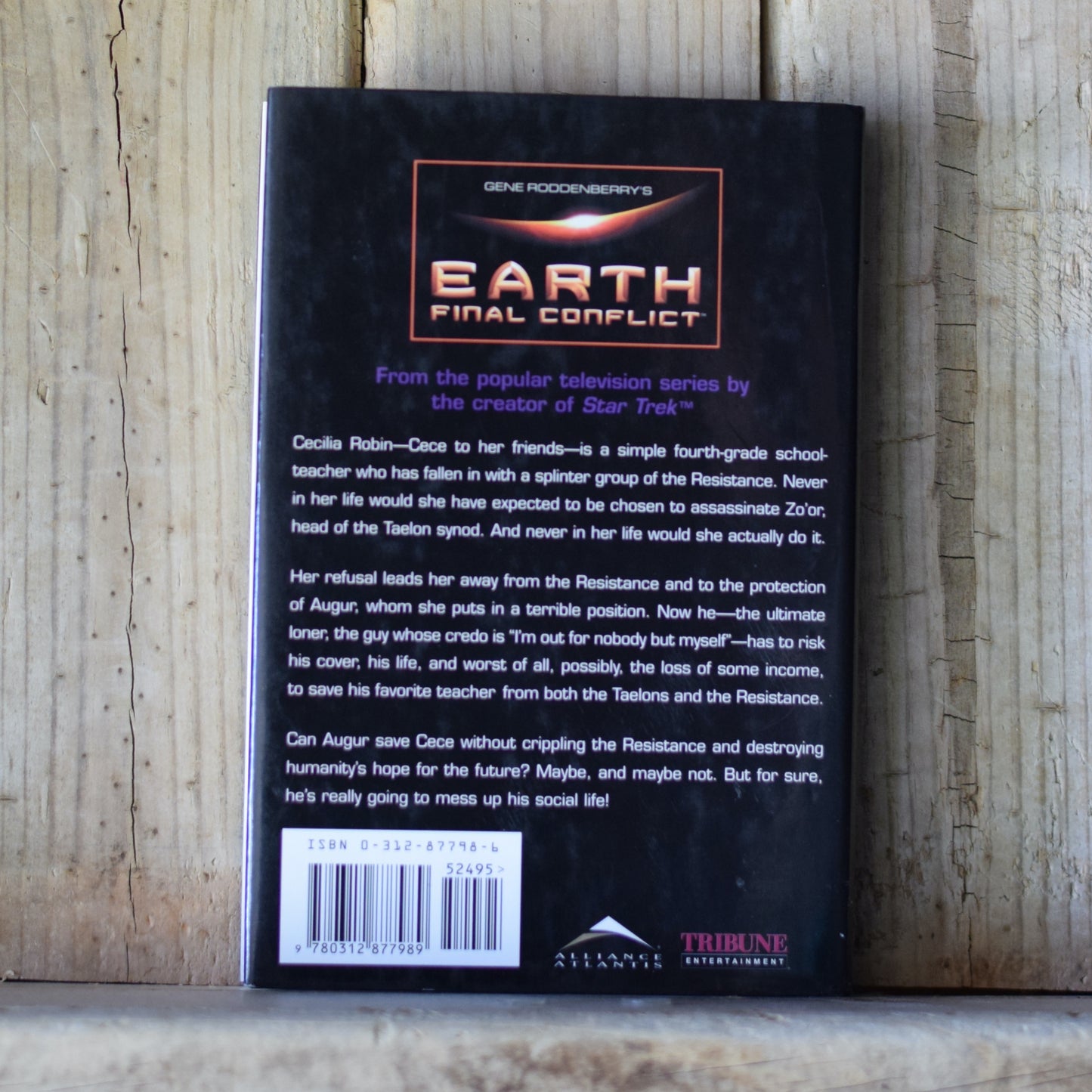 Sci-fi Hardback: Sherwood Smith - Earth Final Conflict: Auger's Teacher FIRST EDITION/PRINTING