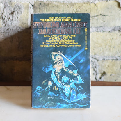 Vintage Fantasy Paperback: Swords Against Darknes III - Edited by Andrew J Offutt FIRST PRINTING