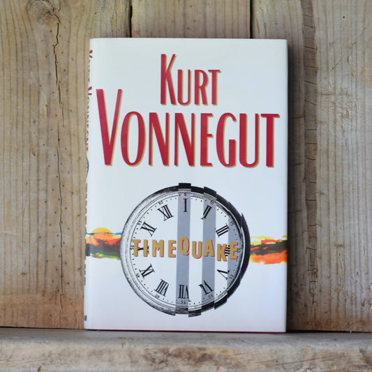 Vintage Fiction Hardback: Kurt Vonnegut - Timequake FIRST PRINTING