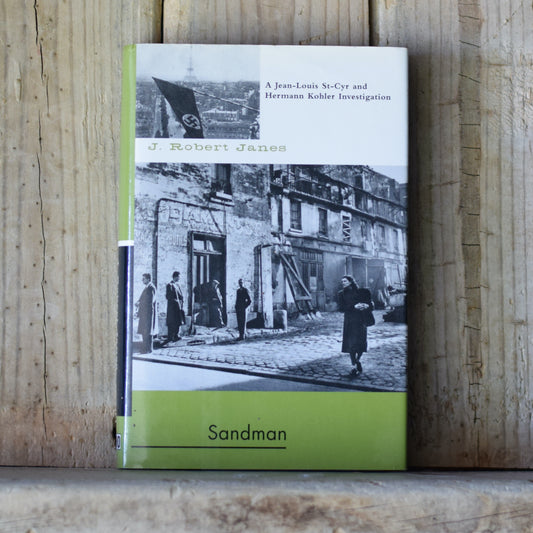 Vintage Fiction Hardback: J Robert Janes - Sandman FIRST EDITION/PRINTING