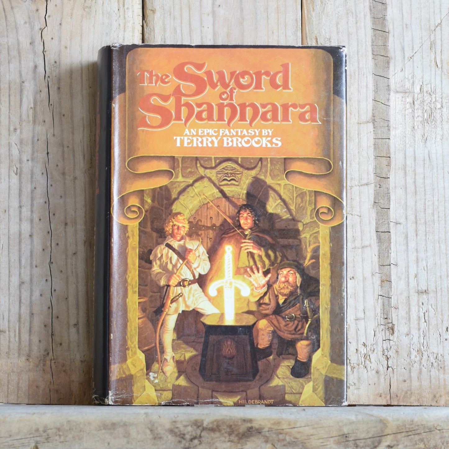 Vintage Fantasy Hardback: Terry Brooks - The Sword of Shannara BCE