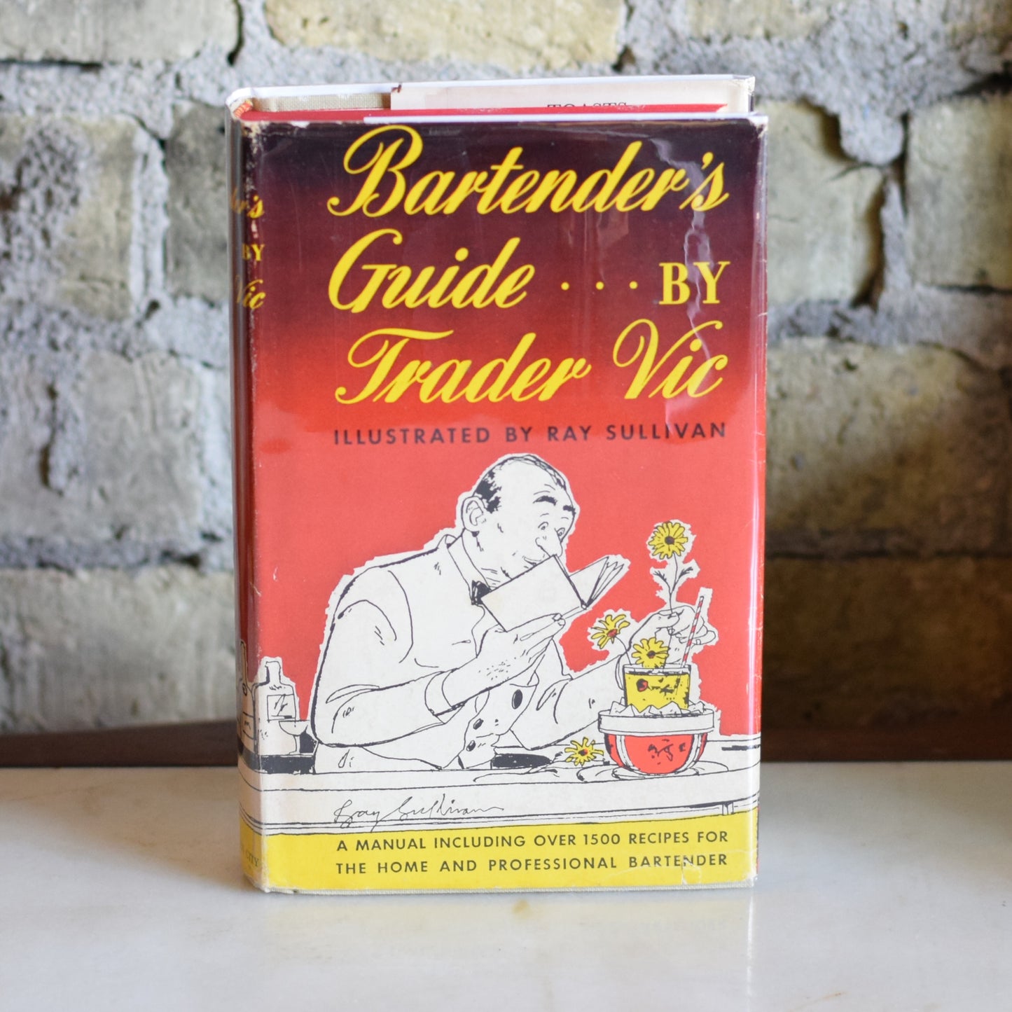 Vintage Cocktail Hardback: Bartender's Guide by Trader Vic 1948