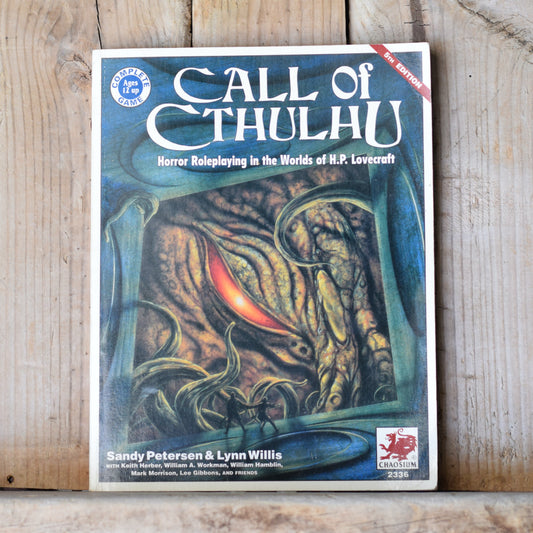 Vintage Fantasy Paperback RPG: Call of Cthulhu 5th Edition