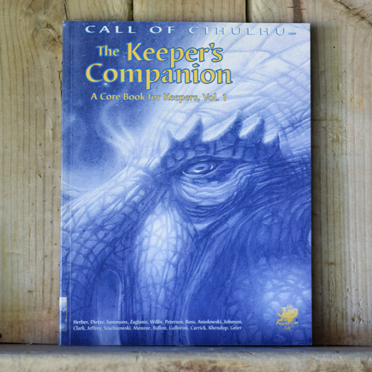 Paperback RPG Book: Call of Cthulhu: The Keepers Companion, Vol 1 THIRD PRINTING