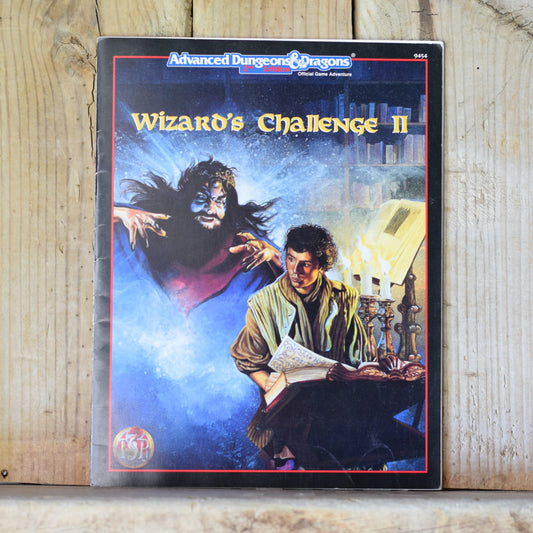 Vintage RPG Paperback: Advanced Dungeons and Dragons 2e: Wizard's Challenge II
