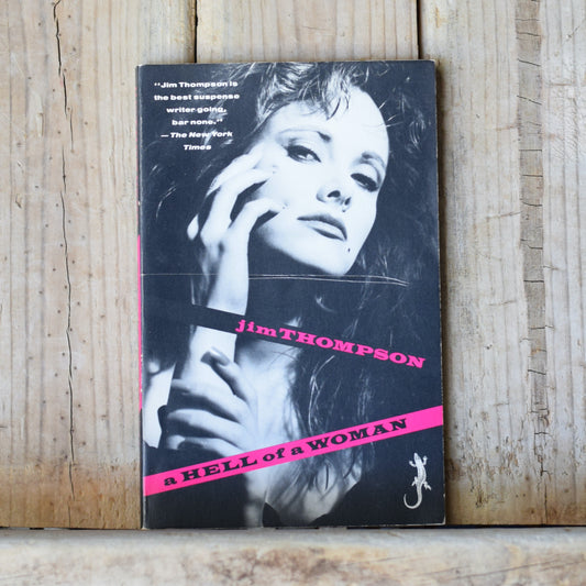 Vintage Fiction Paperback: Jim Thompson - A Hell of a Woman FIRST PRINTING