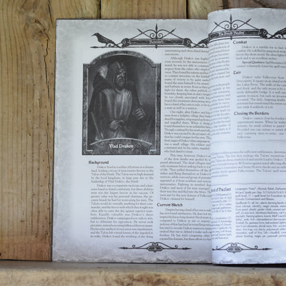 Vintage RPG Paperback: Sword & Sorcery, Ravenloft: Secrets of the Dread Realms and Gamemaster Screen