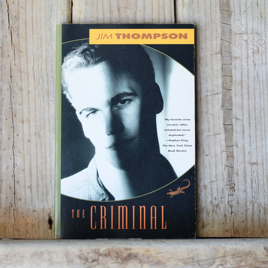 Vintage Fiction Paperback: Jim Thompson - The Criminal FIRST PRINTING