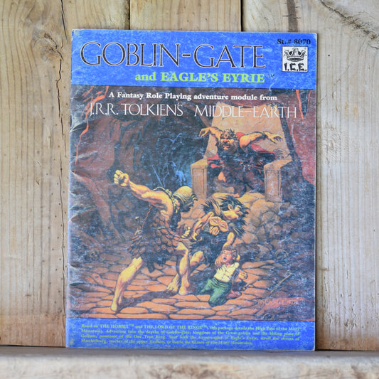 Vintage RPG Paperback: Goblin-Gate and Eagle's Eyrie, I.C.E. Middle-Earth Role Playing