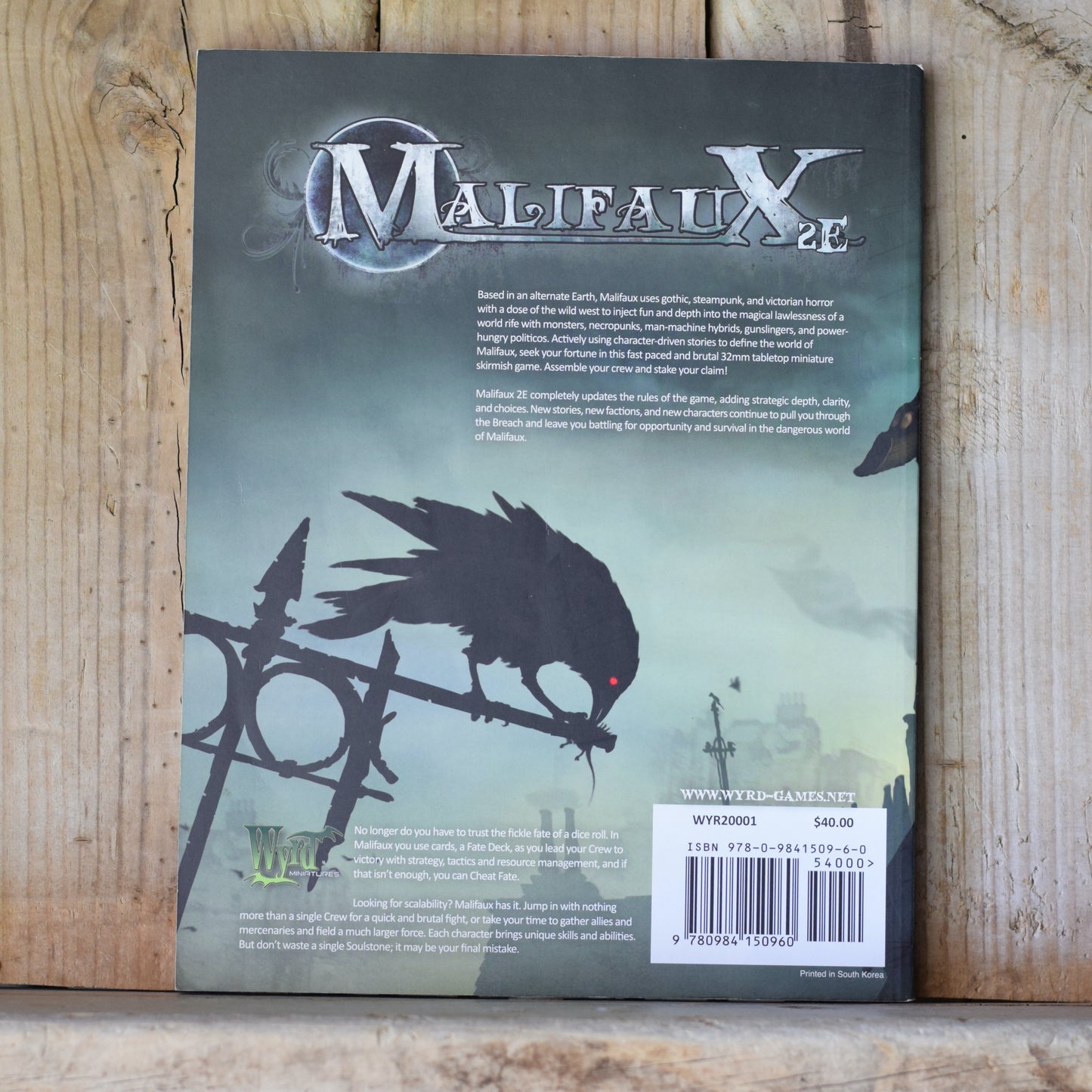 RPG Paperback: Malifaux Second Edition