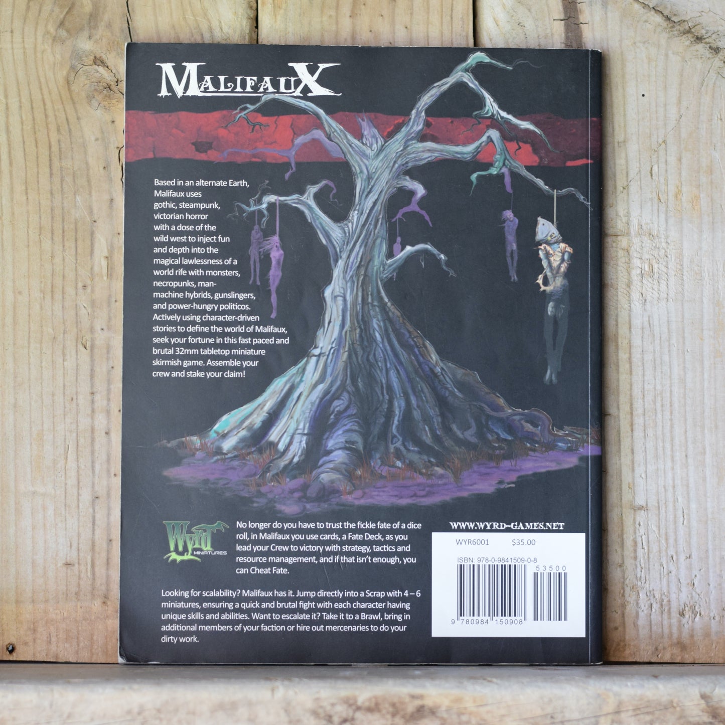 RPG Paperback: Malifaux: Character-Driven Skirmish Game