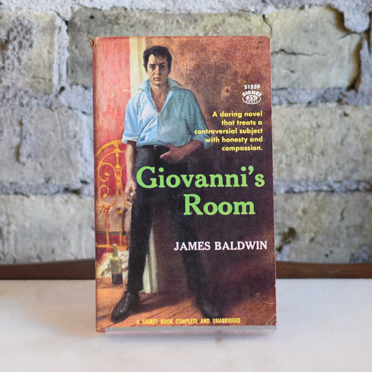 Vintage Fiction Paperback: James Baldwin - Giovanni's Room FIRST PRINTING