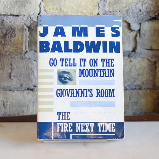 Vintage Fiction Paperback: James Baldwin - QPB Omnibus: Go Tell it on the Mountain, Giovanni's Room, The Fire Next Time