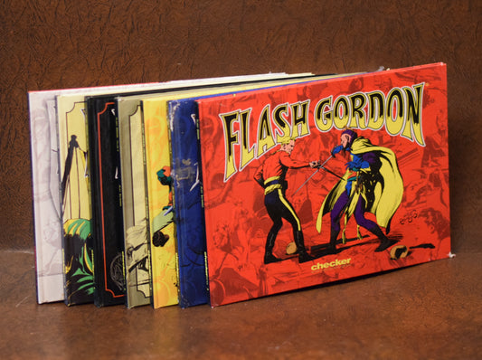 Graphic Novel Hardbacks: Alex Raymond - The Collected Flash Gordon, Vol 1-7 Checker Publishing
