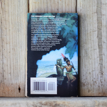 Vintage Fiction Paperback: Rob MacGregor - Indiana Jones and the Interior World FIRST PRINTING