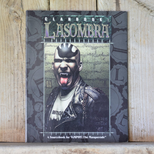 Vintage RPG Paperback: Clanbook: Lasombra, Vampire: The Masquerade