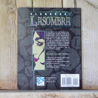 Vintage RPG Paperback: Clanbook: Lasombra, Vampire: The Masquerade