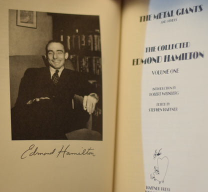 Sci-Fi Hardbacks: The Collected Edmond Hamilton - Vol 1-4 FIRST EDITIONS