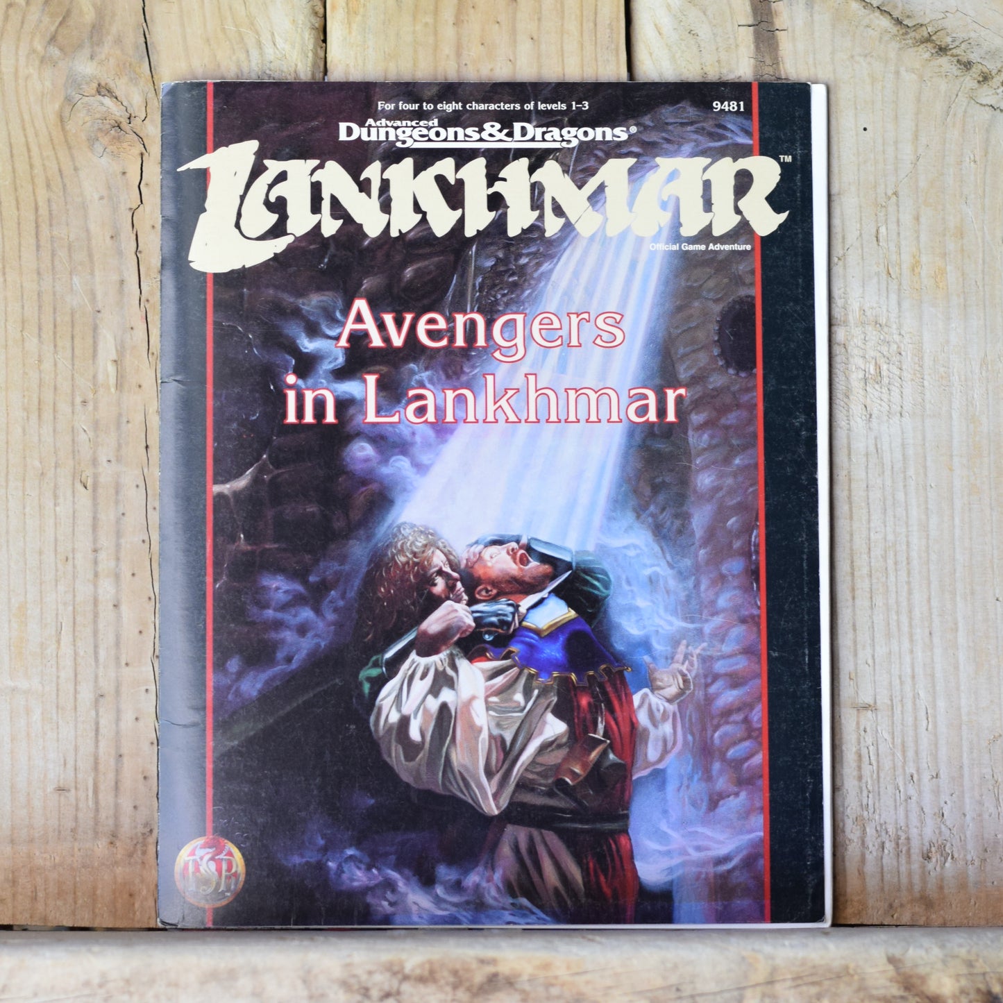 Vintage Dungeons and Dragons RPG Book: AD&D Avengers in Lankhmar Official Adventure