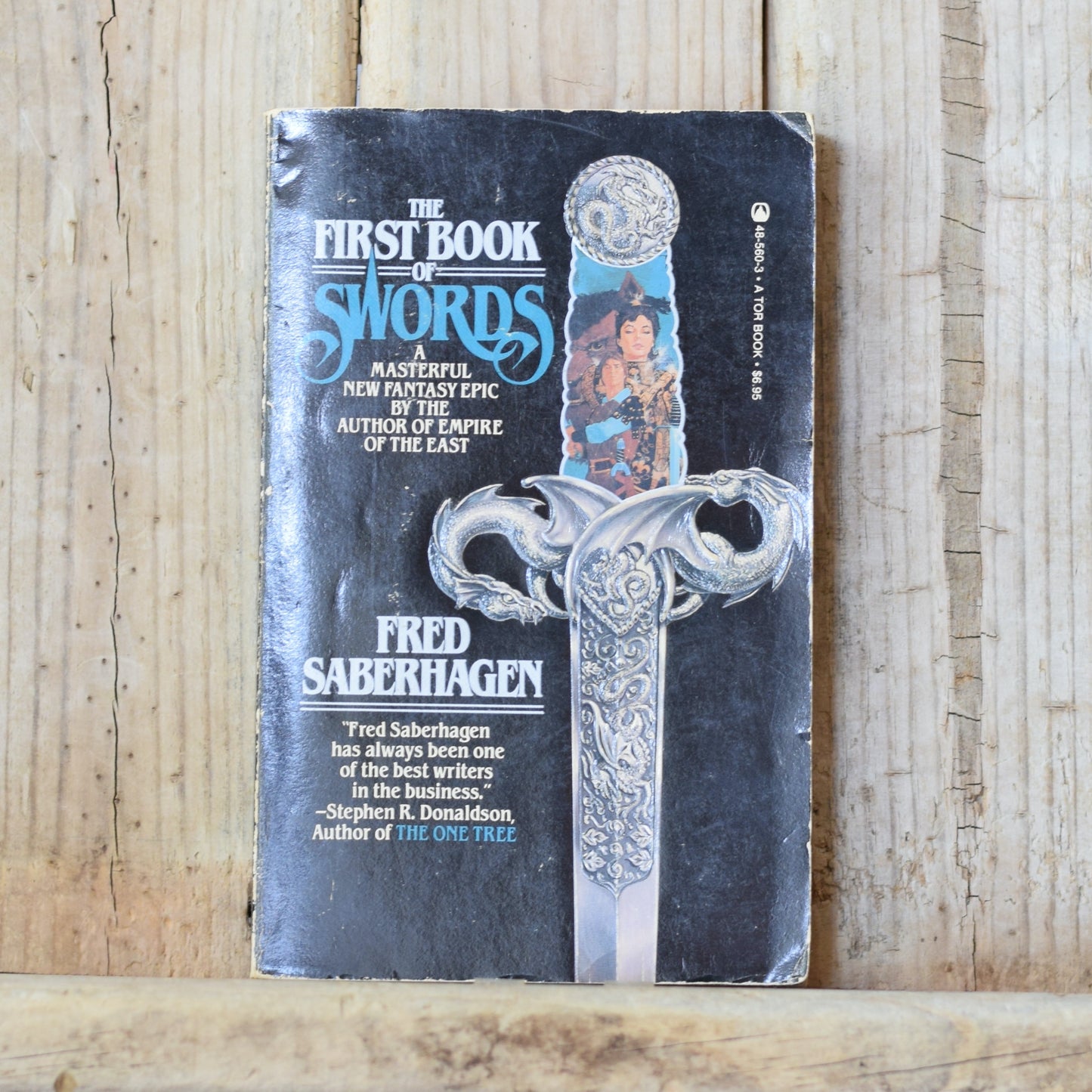Vintage Fantasy Paperback: Fred Saberhagen - The First Book of Swords SIGNED FIRST PRINTING