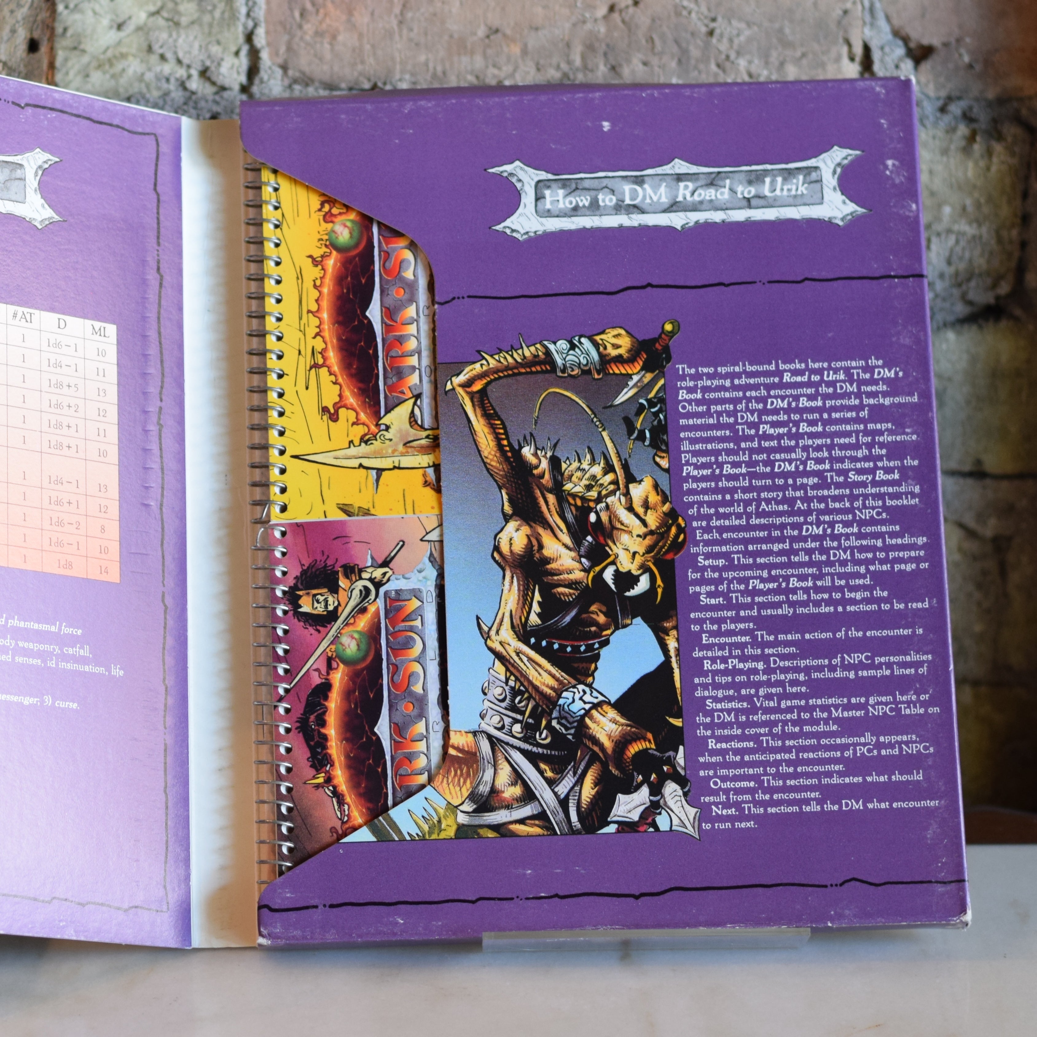 Vintage Dungeons and Dragons Box Set: Dark Sun 2e - Road to Vintage Dungeons and Dragons Box Set: Dark Sun 2e - Road to