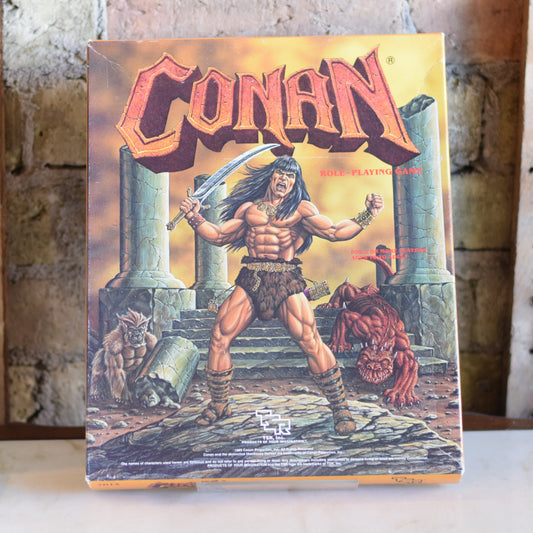 Vintage Dungeons and Dragons Box Set: Conan COMPLETE WITH DICE AND CRAYON