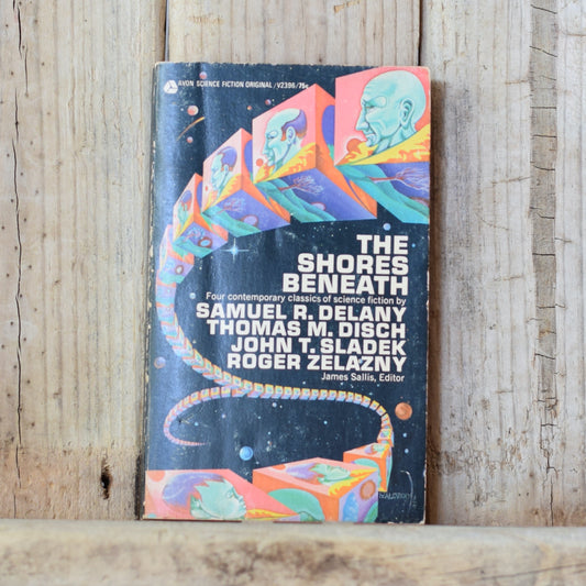 Vintage Sci-fi Paperback: The Shores Beneath, Edited by James Sallis FIRST PRINTING