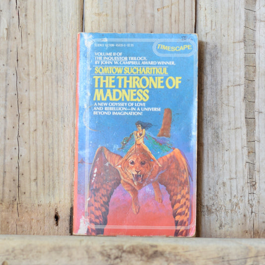 Vintage Sci-Fi Paperback: Somtow Sucharitkul - The Throne of Madness FIRST PRINTING