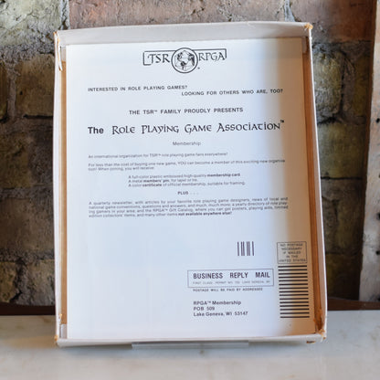 Vintage Dungeons and Dragons Box Set: Basic Set 1 COMPLETE WITH DICE