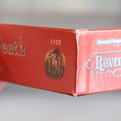 Vintage Dungeons and Dragons Box Set: Ravenloft 2e - Masque of the Red Death COMPLETE