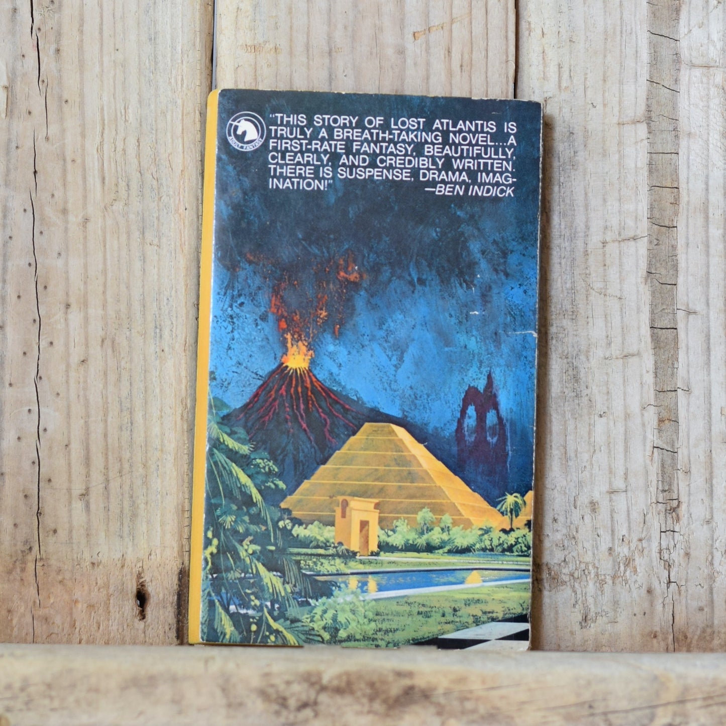 Vintage Fantasy Paperback: CJ Cutliffe Hyne - The Lost Continent FIRST PRINTING