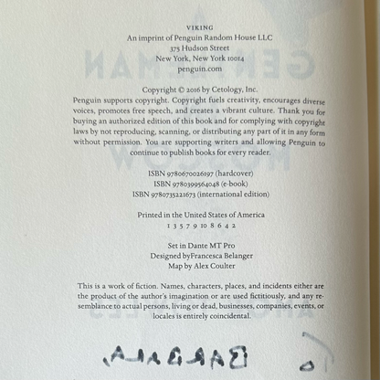 Fiction Hardback: Amor Towles - A Gentleman in Moscow SIGNED FIRST EDITION