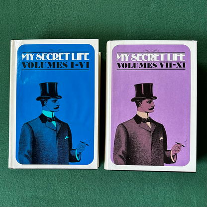 Vintage Fiction Hardbacks: Anonymous - My Secret Life, Vols 1-11 SECOND PRINTING