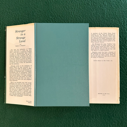 Vintage Sci-Fi Hardback: Robert A Heinlein - Stranger in a Strange Land BCE