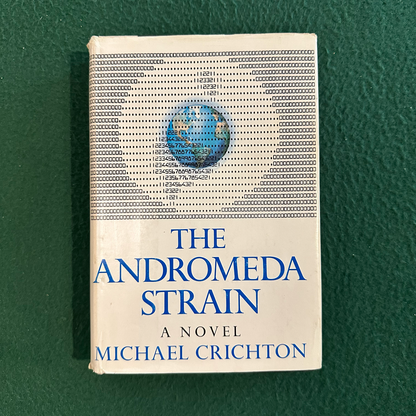 Vintage Sci-Fi Hardback: Michael Crichton - The Andromeda Strain BCE