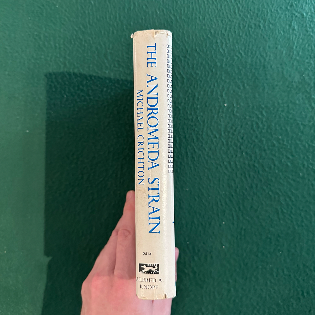 Vintage Sci-Fi Hardback: Michael Crichton - The Andromeda Strain BCE