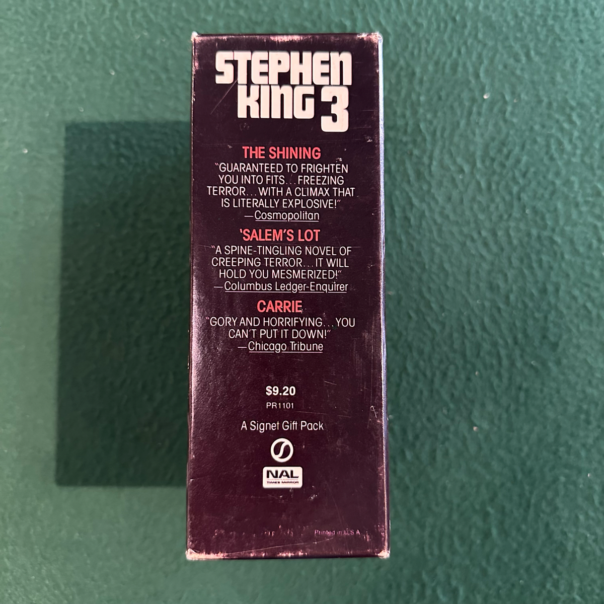 Vintage Horror Paperbacks: Stephen King - Carrie, 'Salem's Lot & The Shining Box Set
