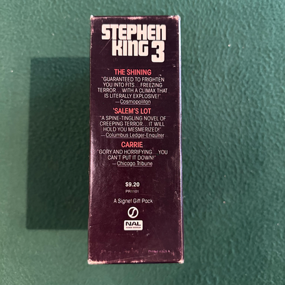Vintage Horror Paperbacks: Stephen King - Carrie, 'Salem's Lot & The Shining Box Set