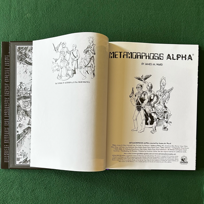 TTRPG Core Book: James M Ward - Metamorphosis Alpha Deluxe Collector's Edition