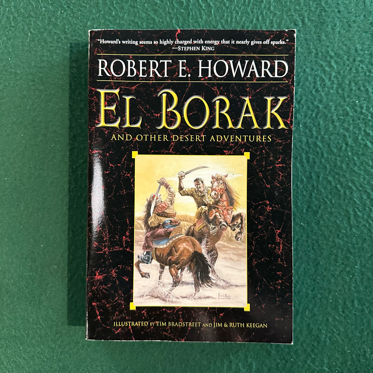 Fantasy Paperback: Robert E Howard - El Borak FIRST PRINTING