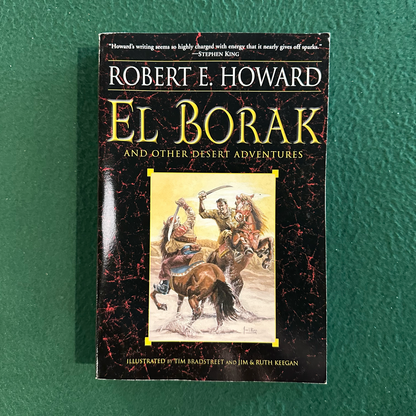 Fantasy Paperback: Robert E Howard - El Borak FIRST PRINTING