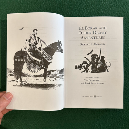 Fantasy Paperback: Robert E Howard - El Borak FIRST PRINTING