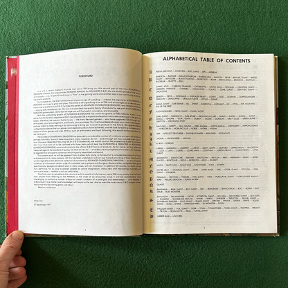 Vintage Advanced Dungeons & Dragons Accessory: Monster Manual 3RD PRINTING